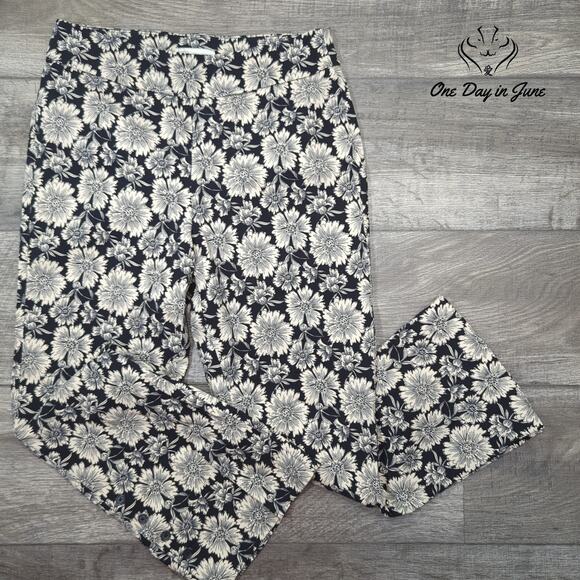 Cato Floral High Waist Pants Size 8 - Picture 1 of 6